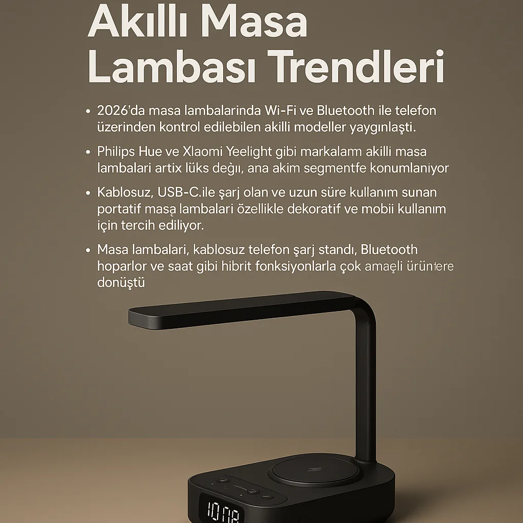 masa lambasi - akıllı masa lambası trendleri ürün görseli